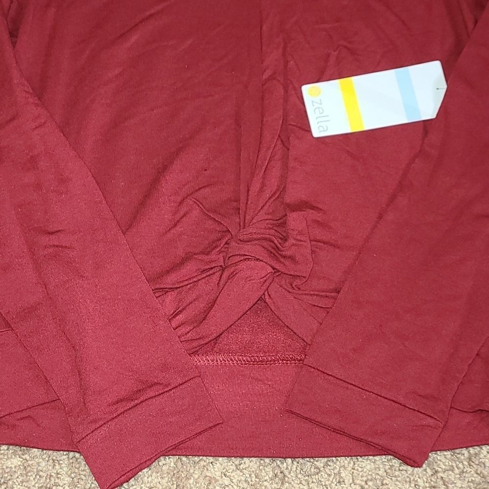 Zella Red Rhubarb Top - Picture 3 of 3
